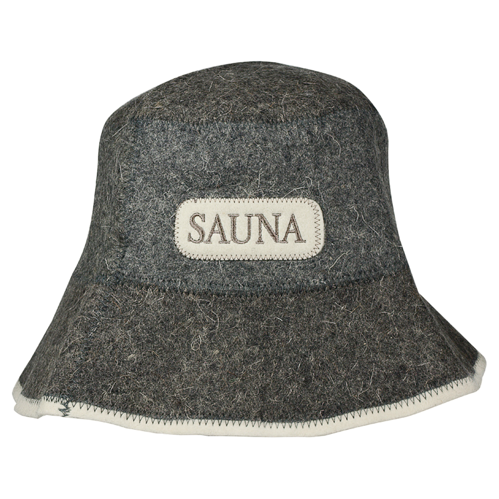 Filzkappe für Sauna Saunahut Banja Saunamütze Sauna