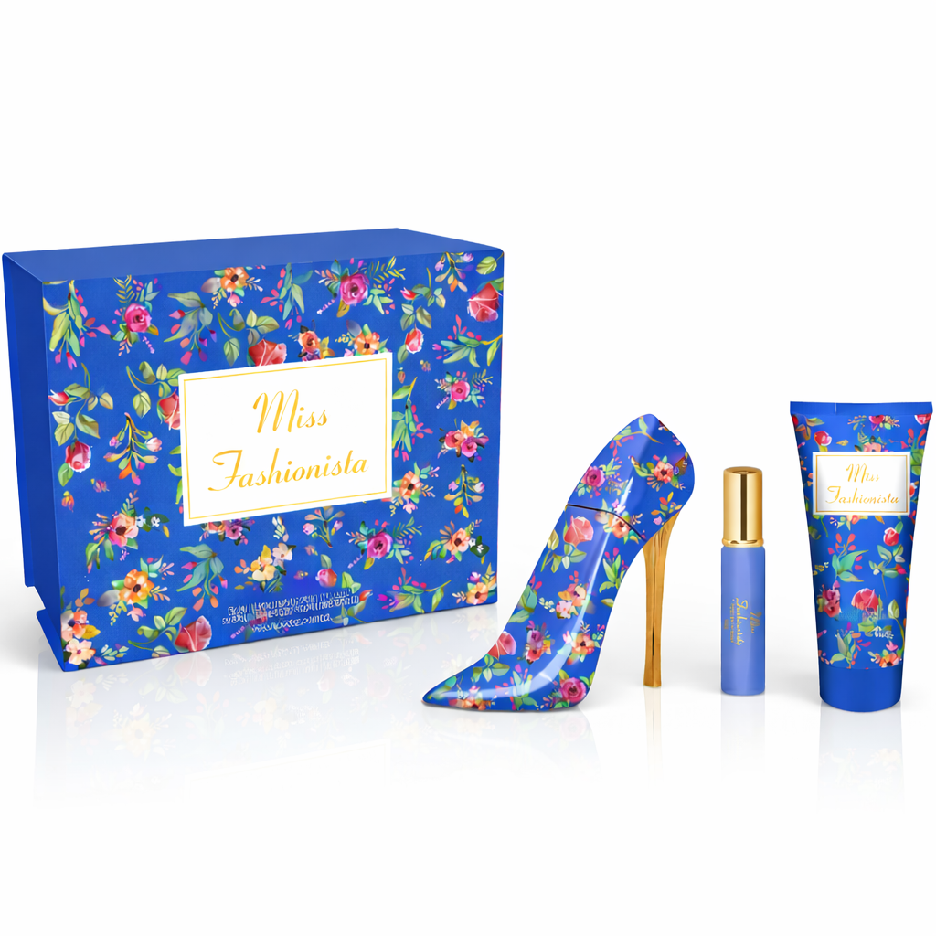 Tiverton Miss Fashionista Blue Giftset Geschenkset 3Tl.