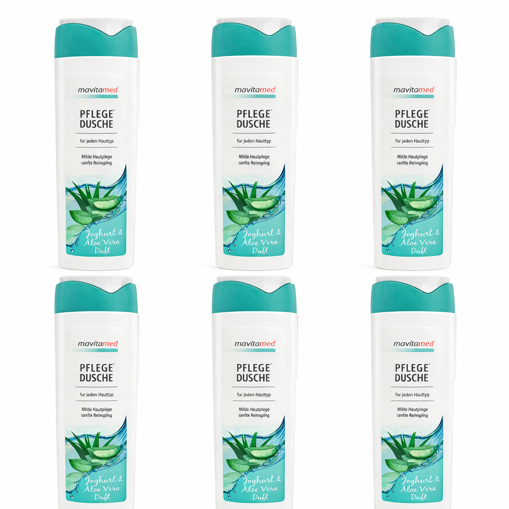 Marvita Duschgel Joghurt Aloe Vera mild Pflege Dusche 300 ml (6 Pack)