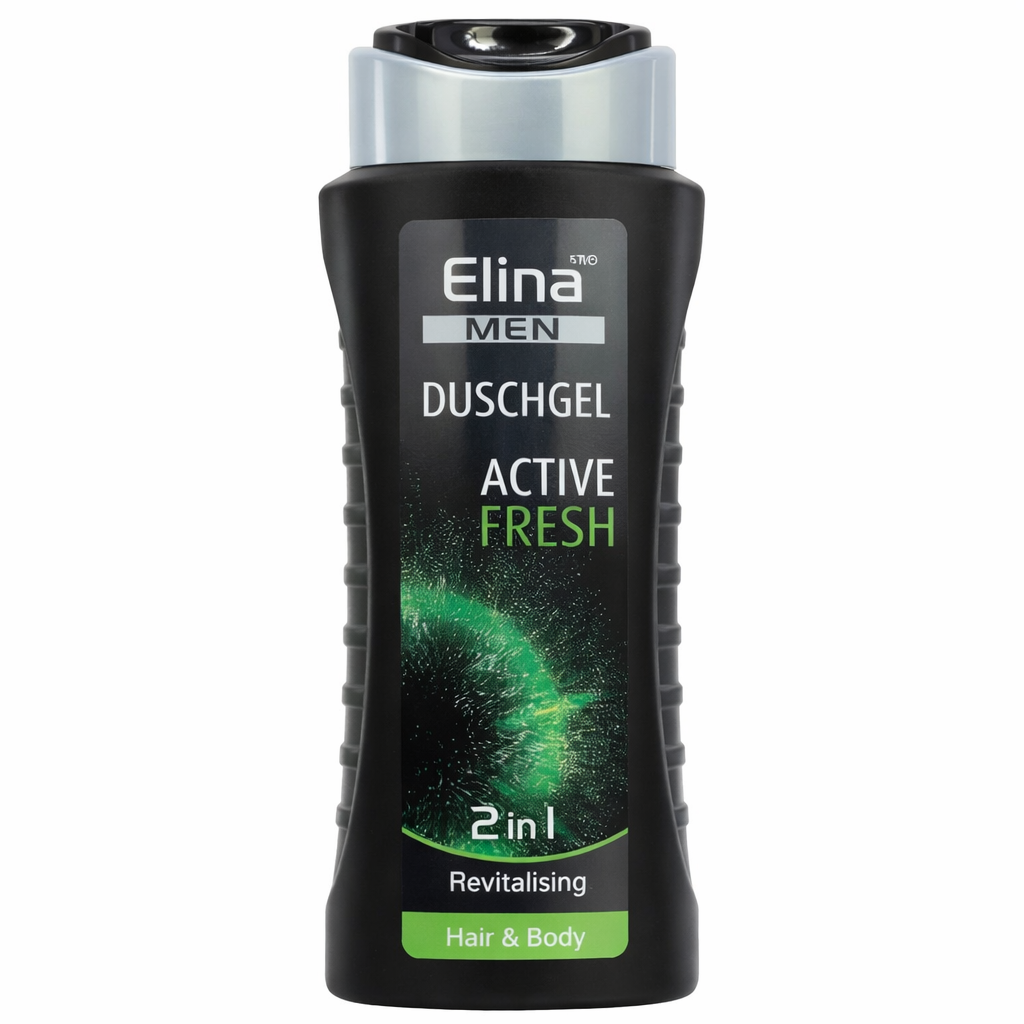Dusch Gel Elina 2in1 Active Fresh for men 300ml