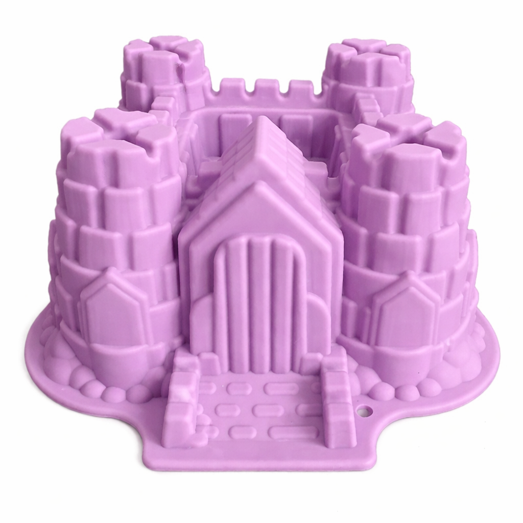 Silikon Backform Burg – 3D Schloss Kuchenform