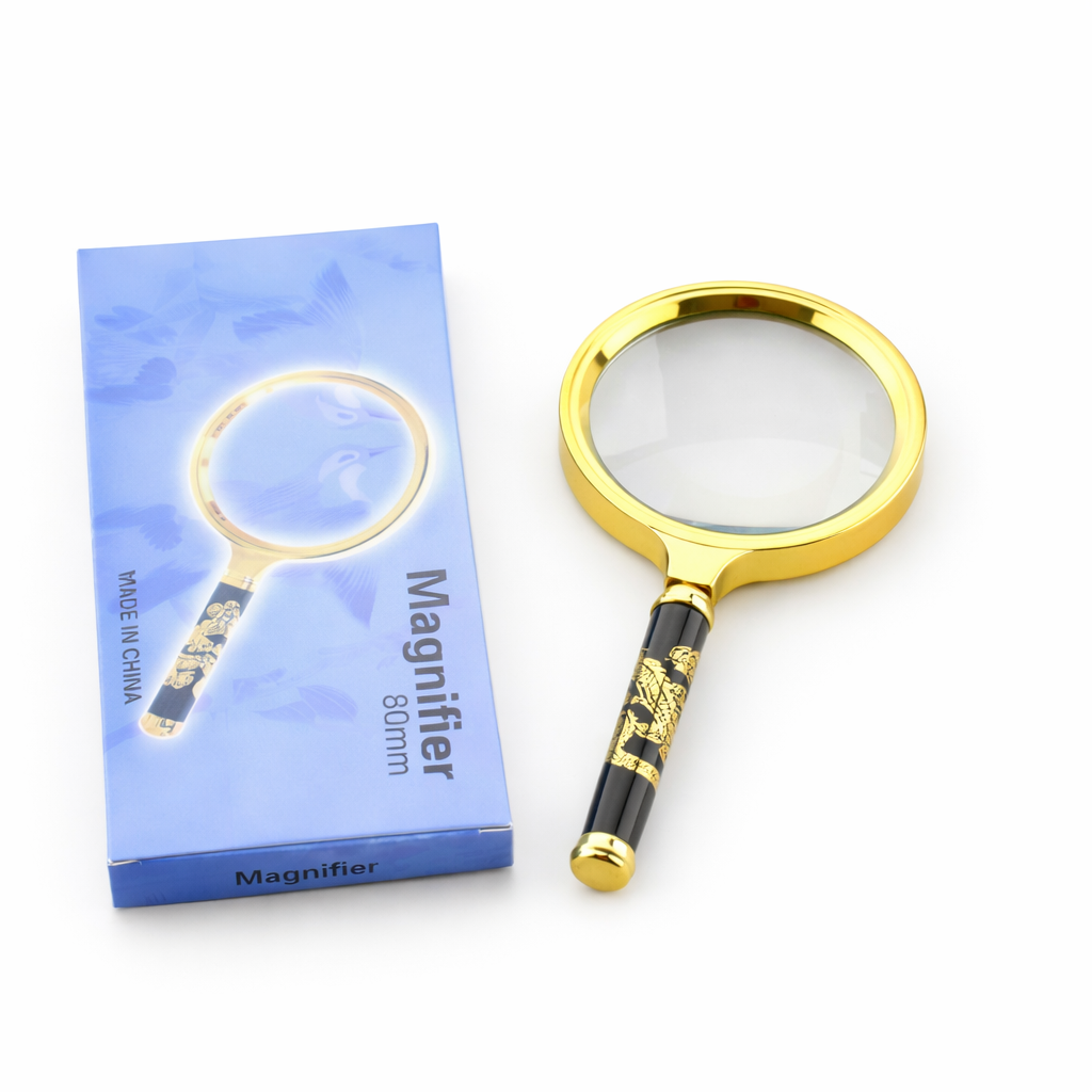 Lupe Handlupe für Kinder Senioren Leselupe Lesehilfe 60mm