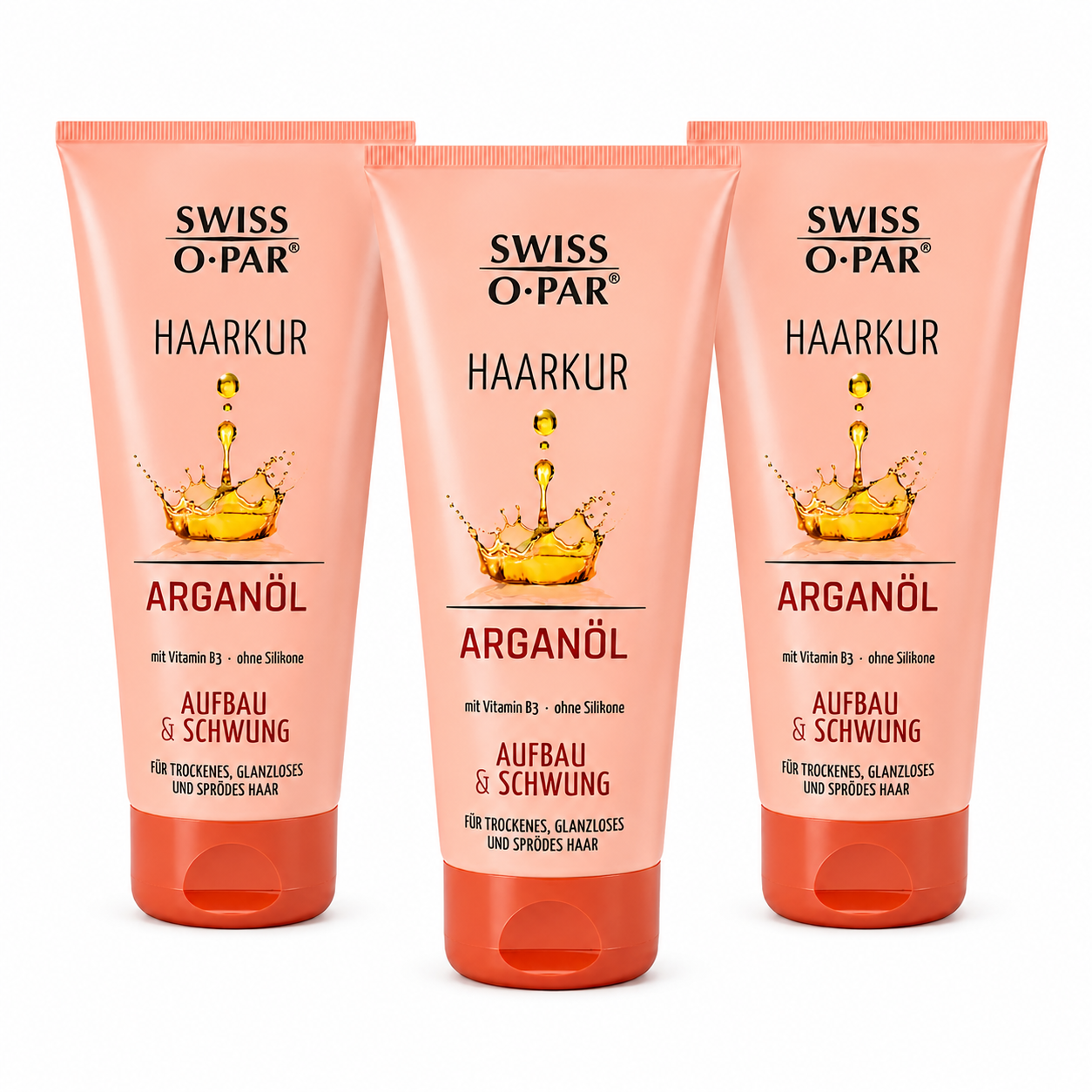 SWISS O·PAR Haarkur Arganöl – 200 ml ( 3 Pack)