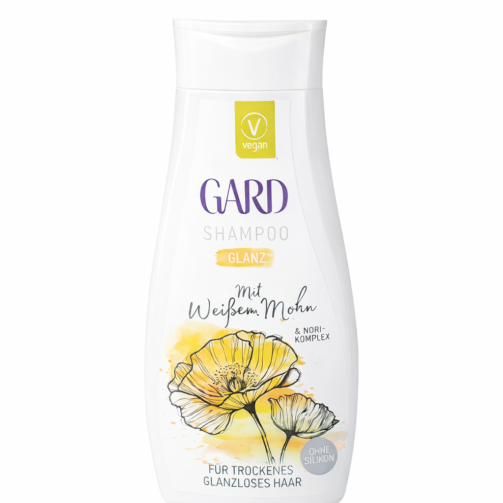 GARD Shampoo Glanz mit Weißem Mohn – Vegan 250 ml