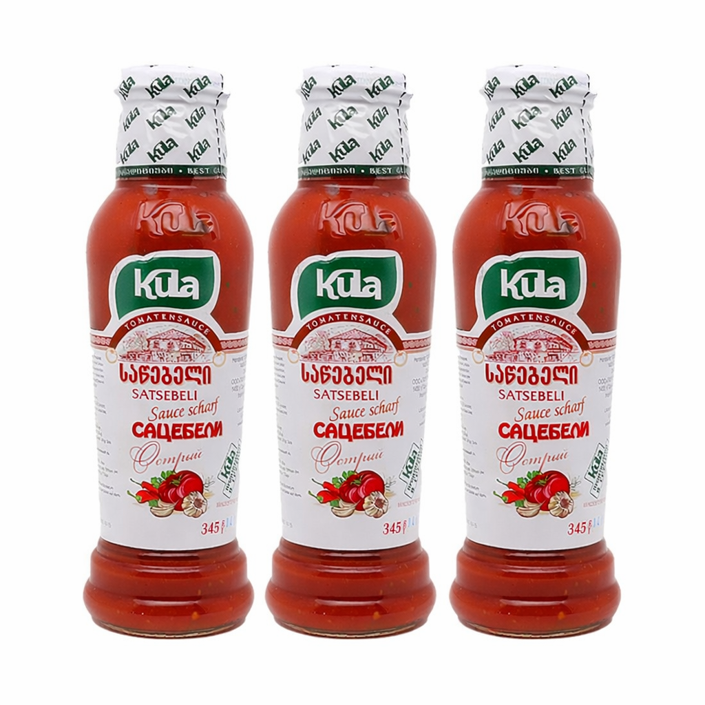 Kula Sazebeli scharf Scharfe Soße 3x345g
