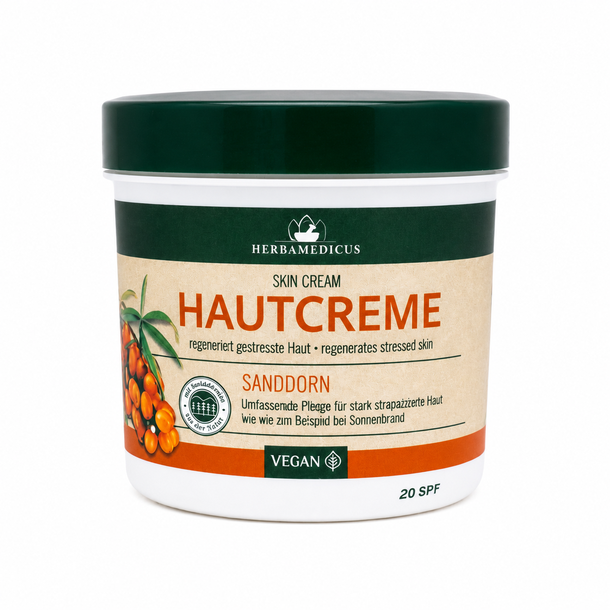 Herbamedicus Sanddorn Creme regenerierend 250 ml
