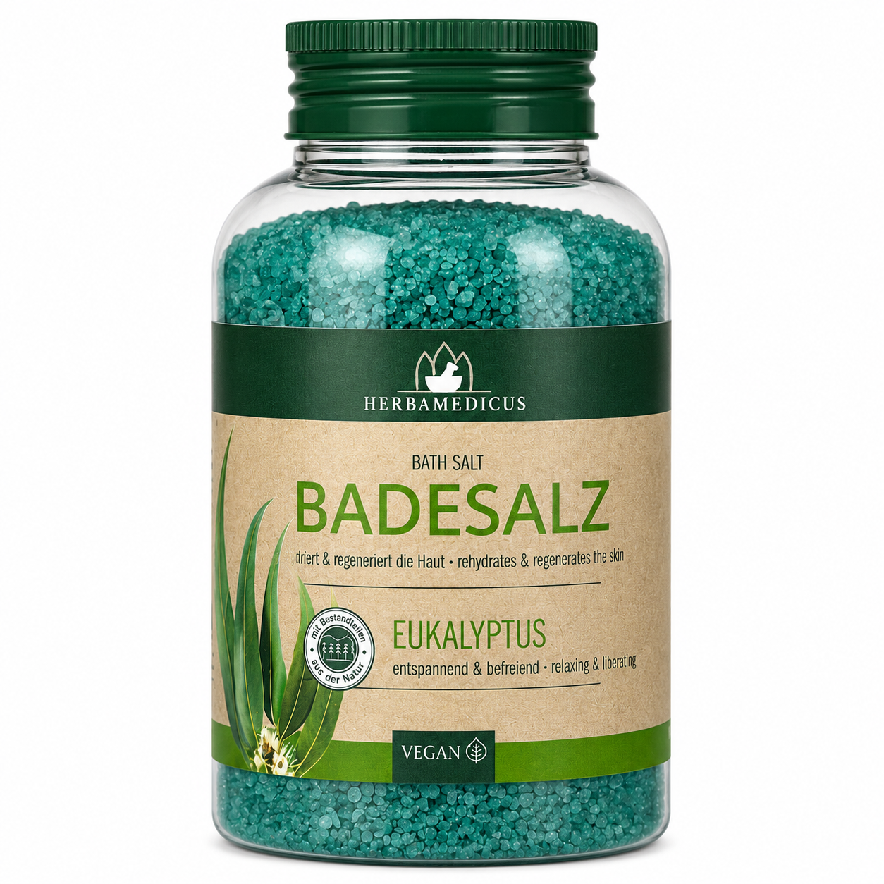 Herbamedicus Badesalz Eukalyptus 575 g