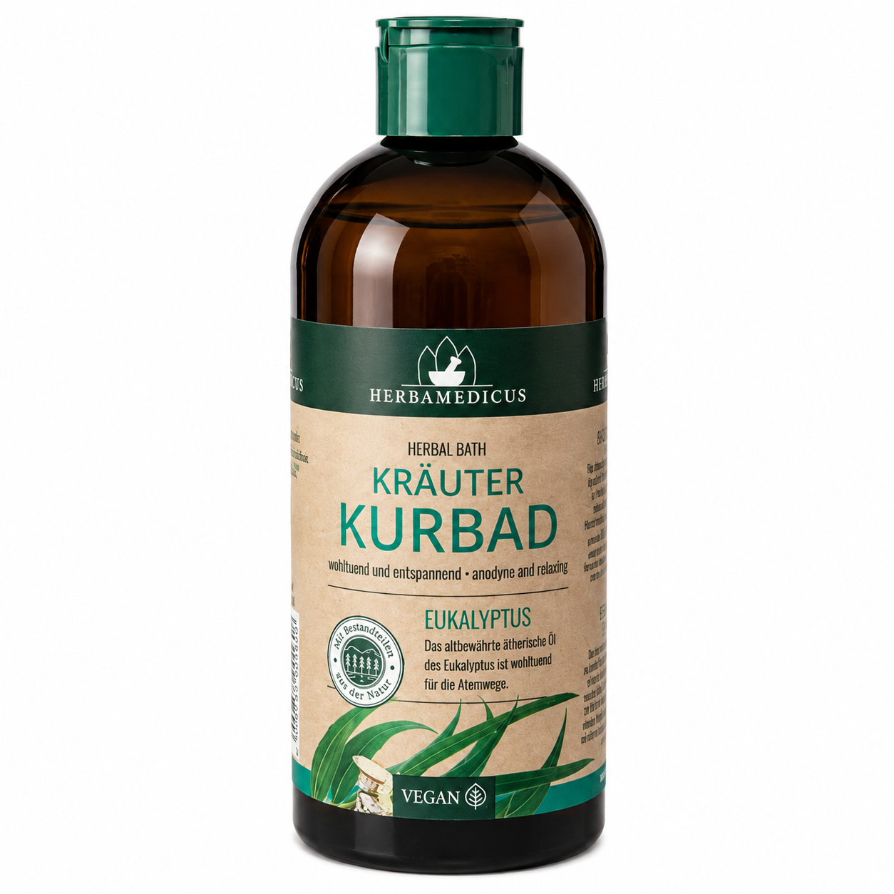 Herbamedicus Kräuterbad 500ml Kräuter Kurbad Eukalyptus
