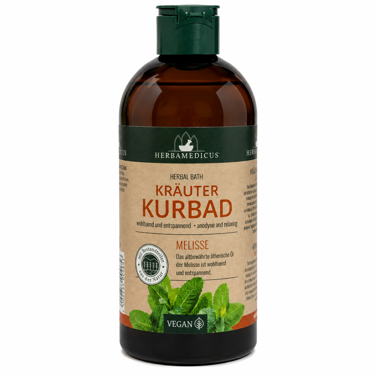 Herbamedicus Kräuterbad 500ml Kräuter Kurbad Melisse 500 ml