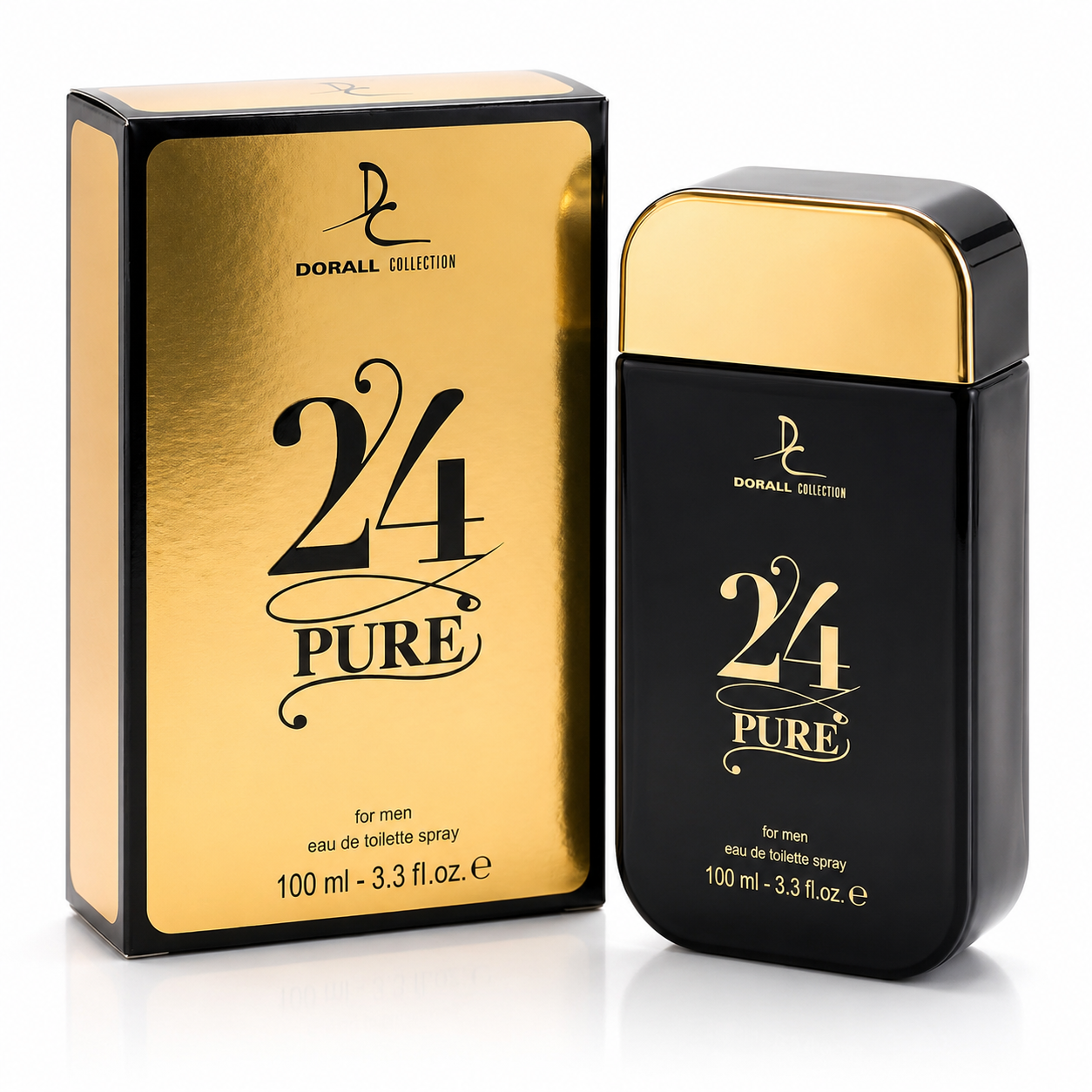 Dorall Collection 24 Pure for Men – Eau de Toilette Spray, 100 ml