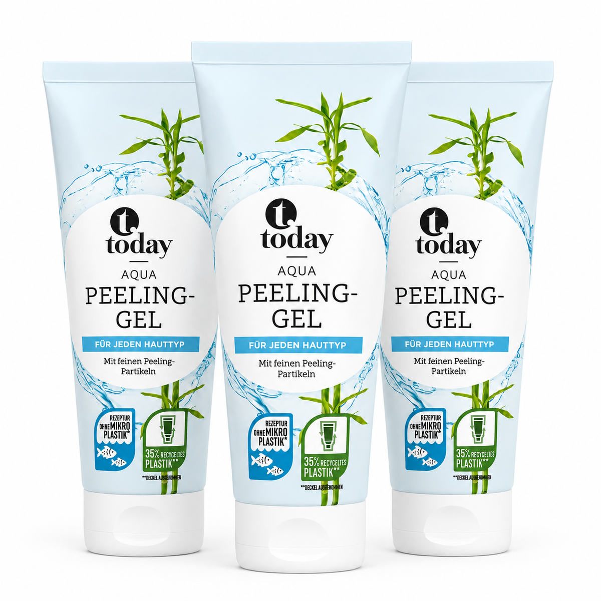 today Aqua Peeling-Gel – für jeden Hauttyp, 75 ml (3 Pack)