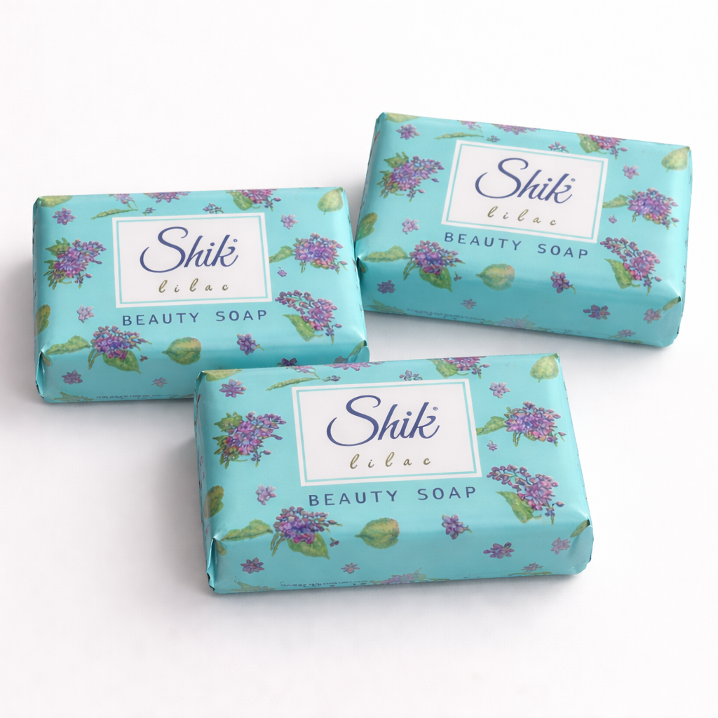 3x 70 g Toilettenseife Flieder „Flowers of Love“ Shik