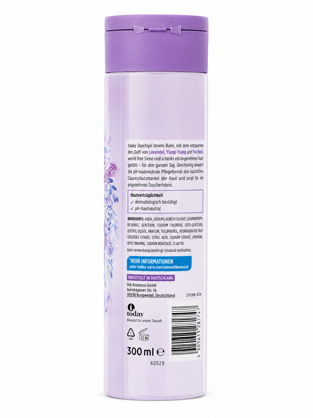 today Duschgel Innere Ruhe – 300 ml ( 3 Pack)