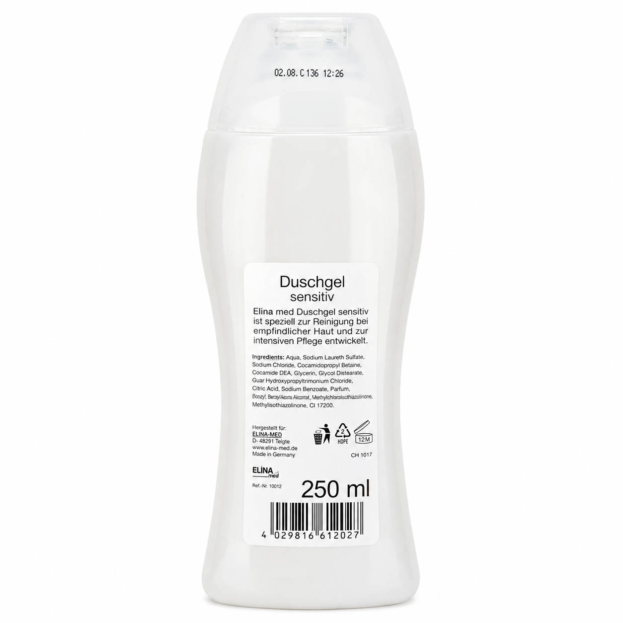Elina Med Duschgel Sensitiv – 250 ml