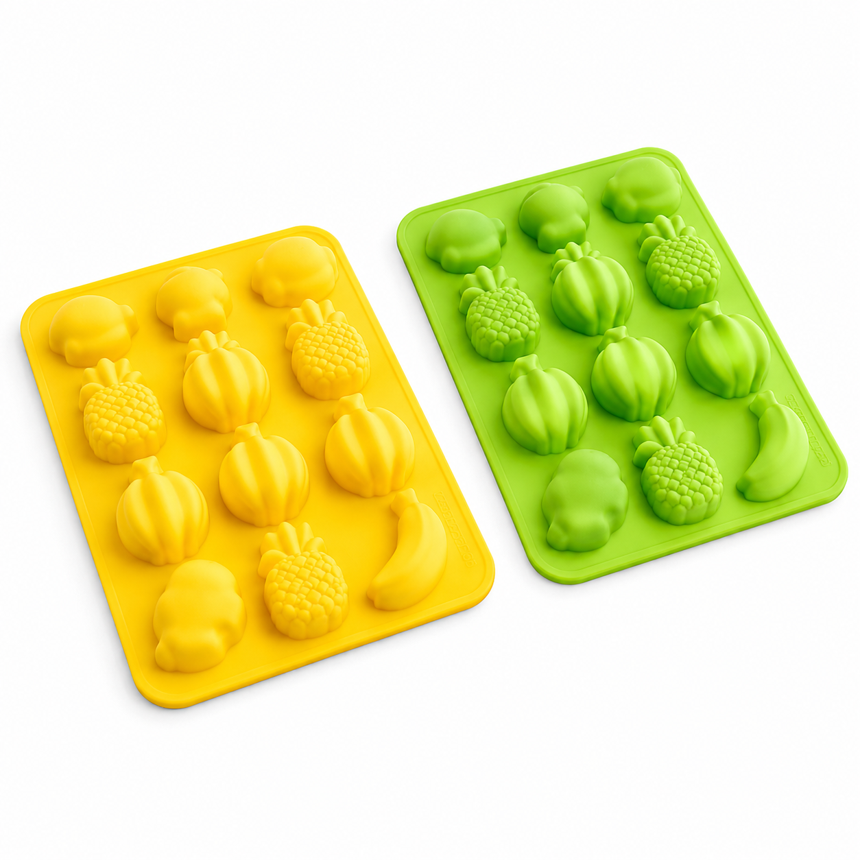 Silikonform Früchte – Eiswürfel-, Schokoladen- & Backform