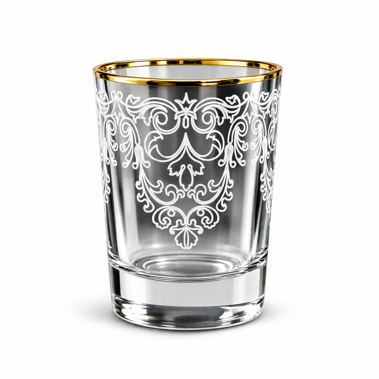 Wodkagläser Schnaps Glas Dekostek Byzanz 6 x 50 ml