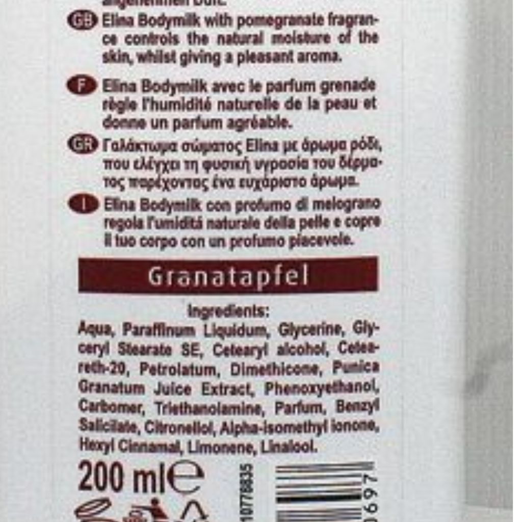 Elina Granatapfel Body Milk 200 ml