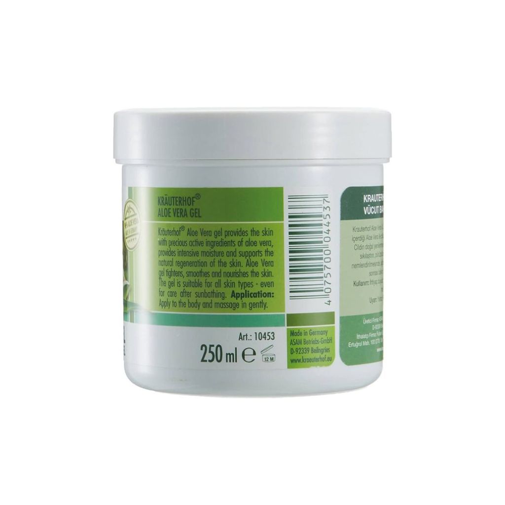 Kräuterhof Aloe Vera Gel Gesichtscreme Pfegecreme 250 ml