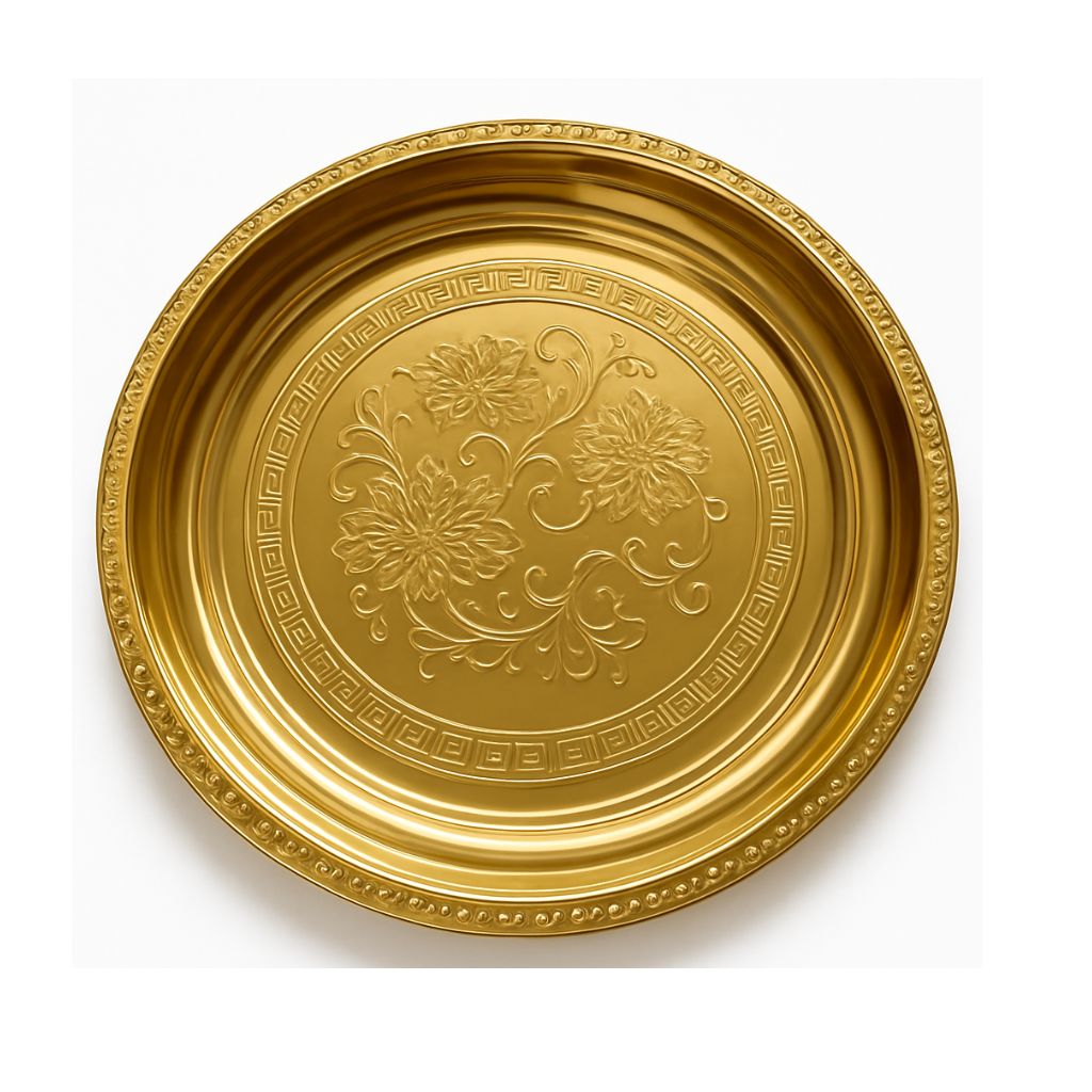 Elegantes Serviertablett „Gold“ Ø 40 cm