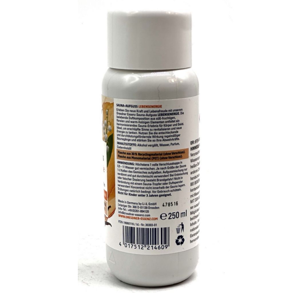 Dresdner Essenz  Sauna-Aufguss Lebensenergie 250 ml