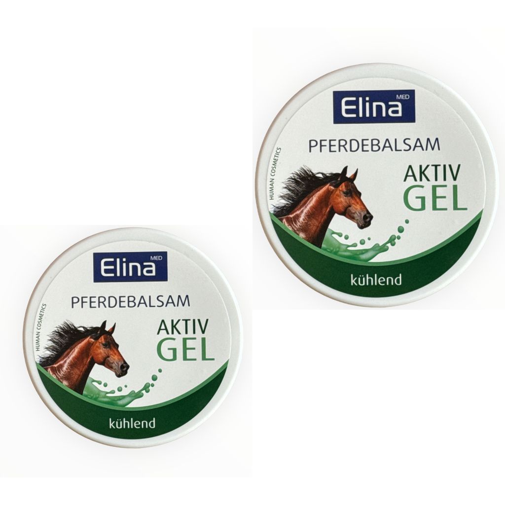 2 St. Elina Pferdebalsam Aktivgel 150ml