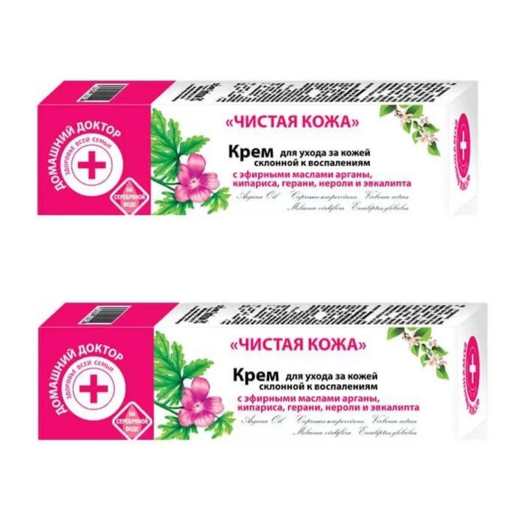 2 St. 30 ml Domaschnij Doktor Gesichtcreme Klare Haut