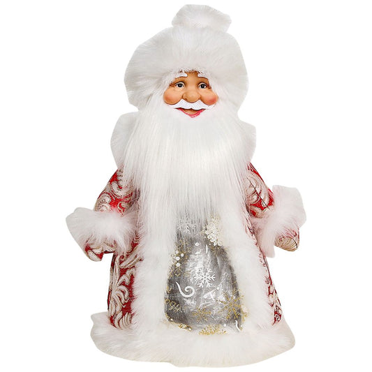 Weihnachtsmann Figur Ded Moroz mit Bonbonbehälter