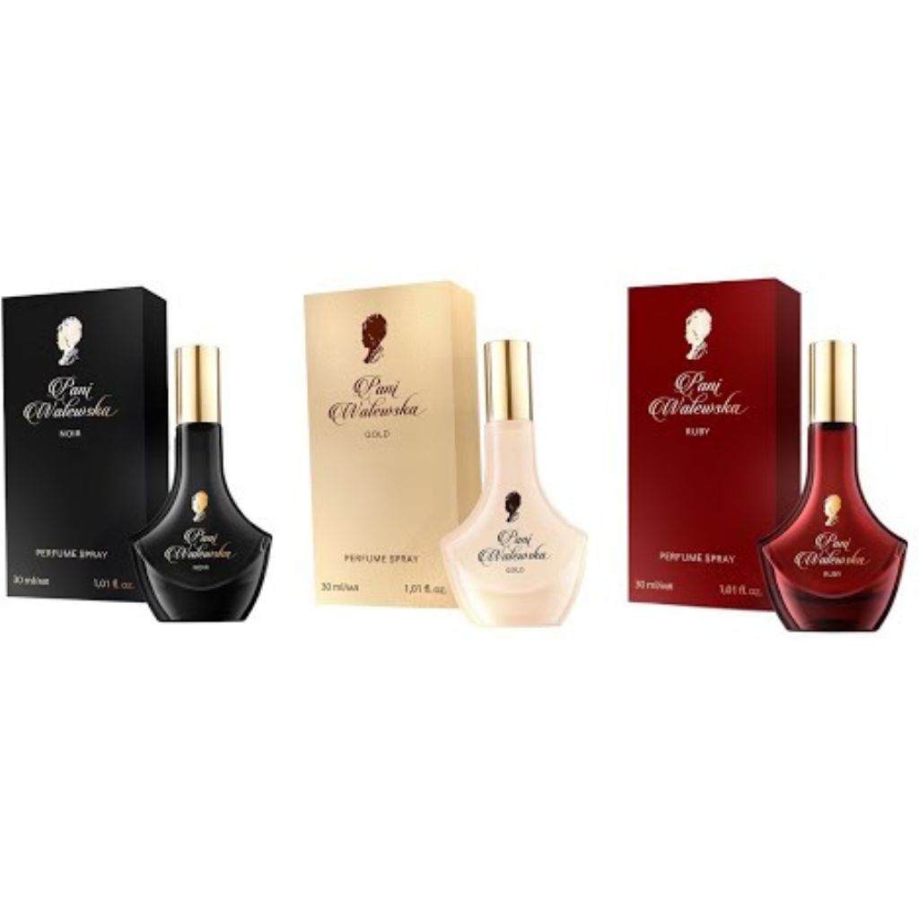 Miraculum Eau De Parfüm Pani Walewska NOIR , Gold, Ruby 3 x 30 мл