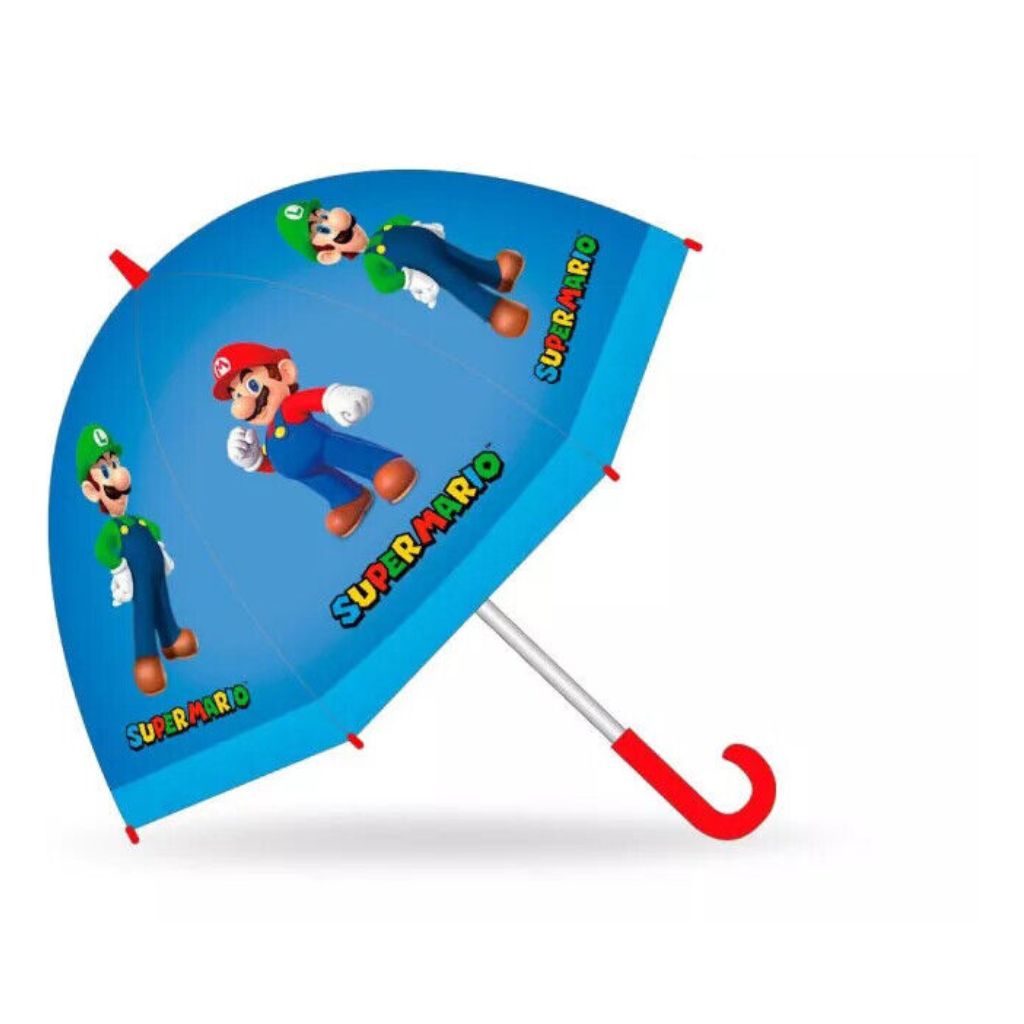 Super Mario Regenschirm Ø70 cm Kind Regenschirm Kinder Regenschirm