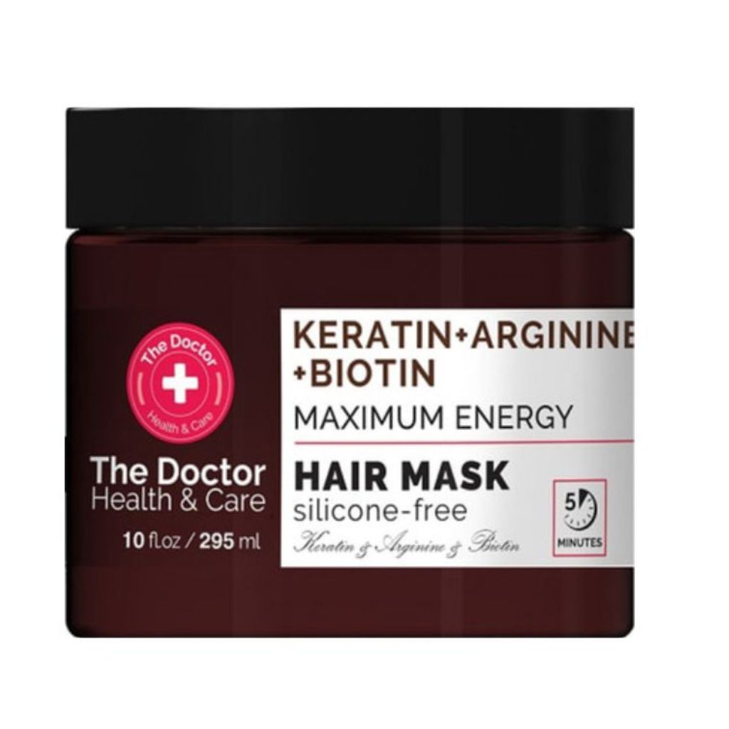 The Doctor Health & Care Haarmaske Keratin + Arginin + Biotin Maximum Energy 295 ml