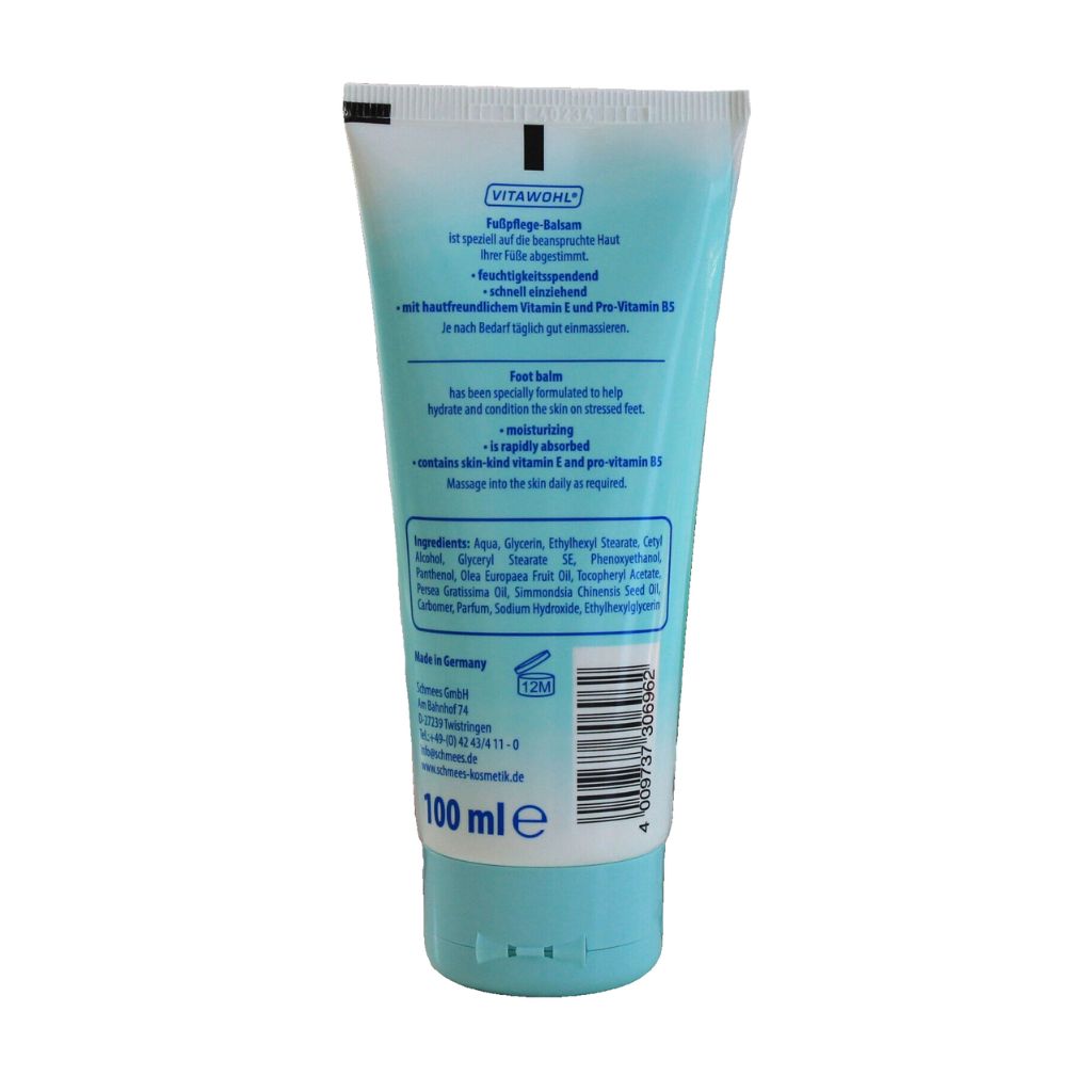 VITAWOHL Fußpflege Balsam 100 ml