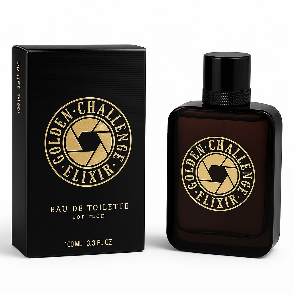 Omerta Eau De Toilette Golden Challenge Elixirfor Men 100 ml