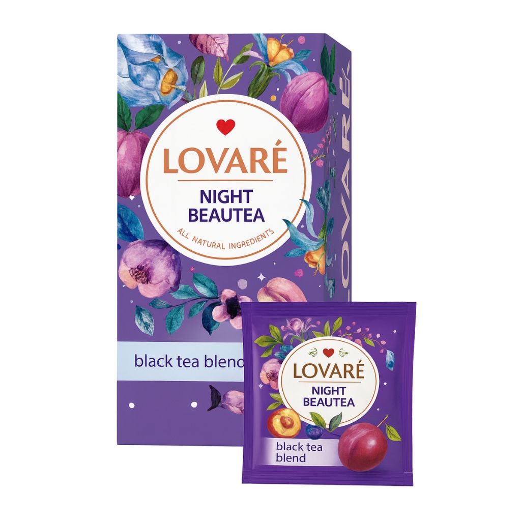 Lovare Tee "Night Beautea", Schwarztee 24*2g