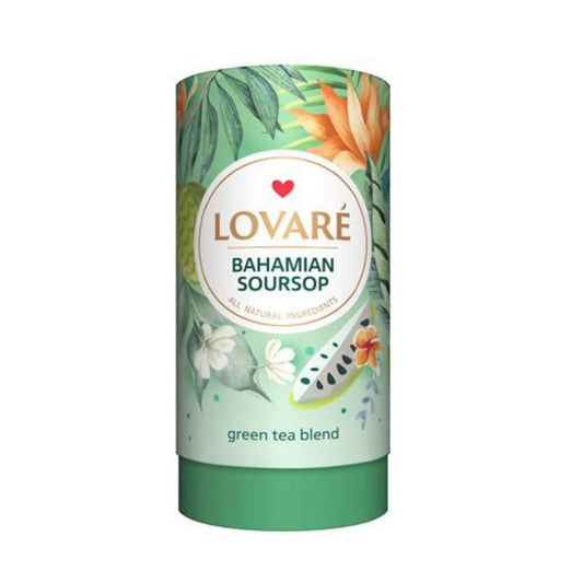 Lovare Tee "Bahama-Soursop", Grüntee, 80g