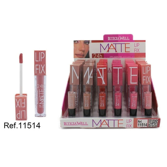 Leticia Well Lip Fix Matte Flüssider Lippenstift