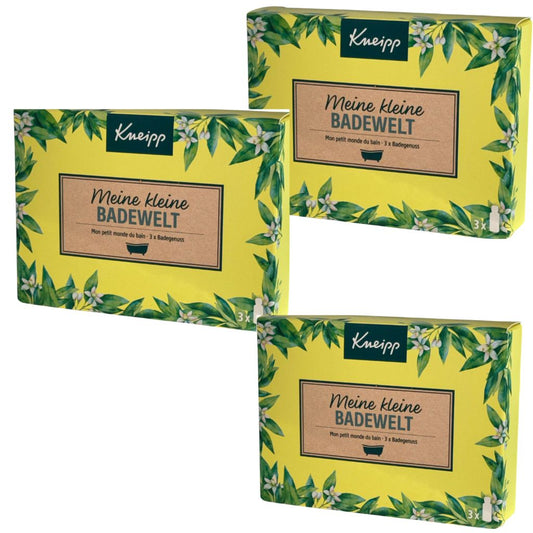 Kneipp Geschenk-Set „Meine kleine Badewelt“ – Badeöle, 3 × 20 ml