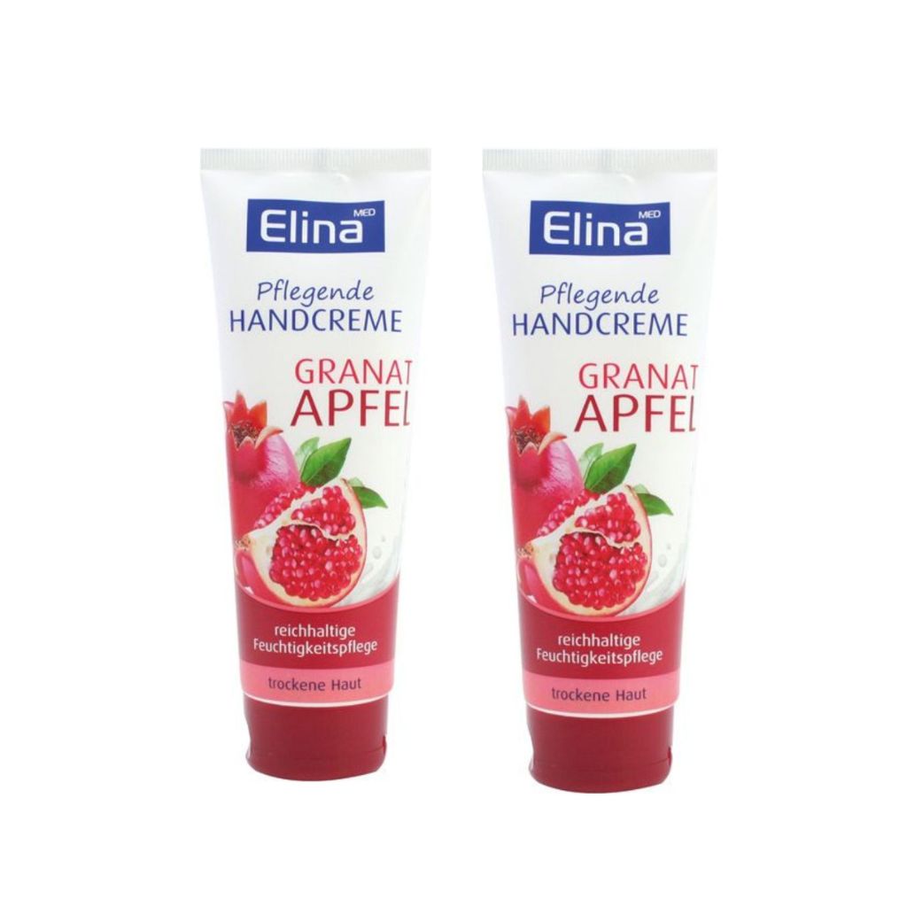 2x 75 ml Elina Granatapfel Handcreme