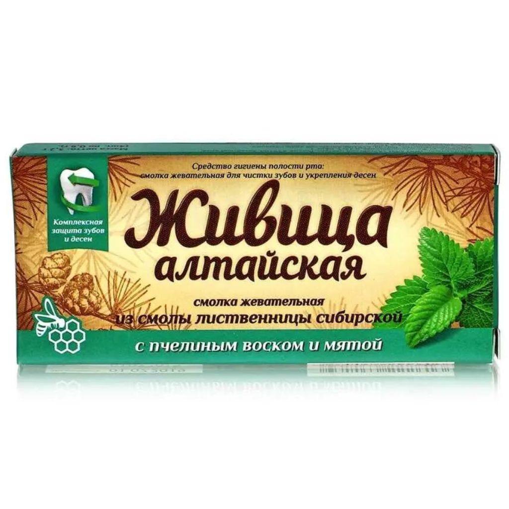 Zhivitsa Altai Kaugummi "Zhiwitsa"mit BienenwachsAltai-Nektar aus Zedernholz