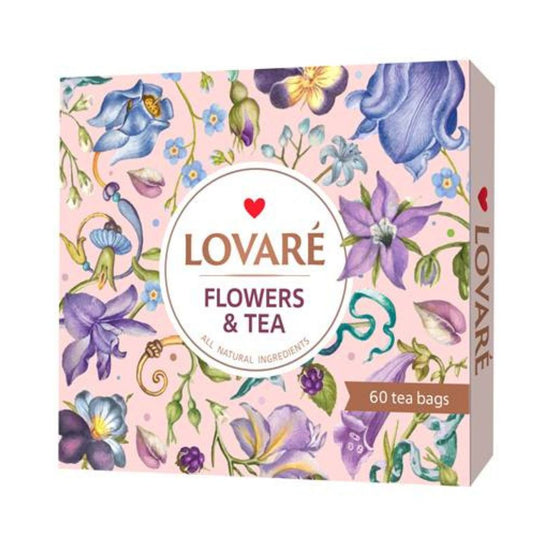Lovare Tee «Blümen und Tee» 12*5*2gr
