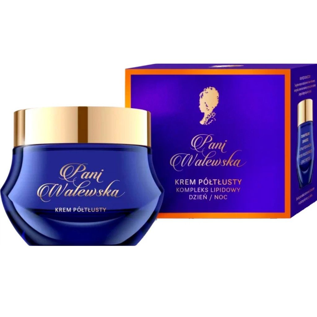 Pani Walewska Classic halbfette Gesichtscreme – Tages- und Nachtcreme 50 ml