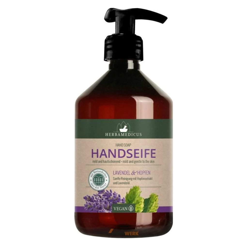 Herbamedicus Handseife Lavendel & Hopfen, 500 ml
