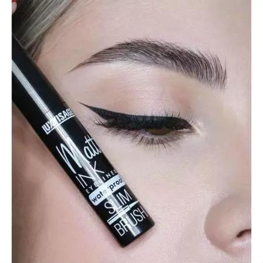 Lux Visage Eyeliner Matt INK Wasserfest schwarz