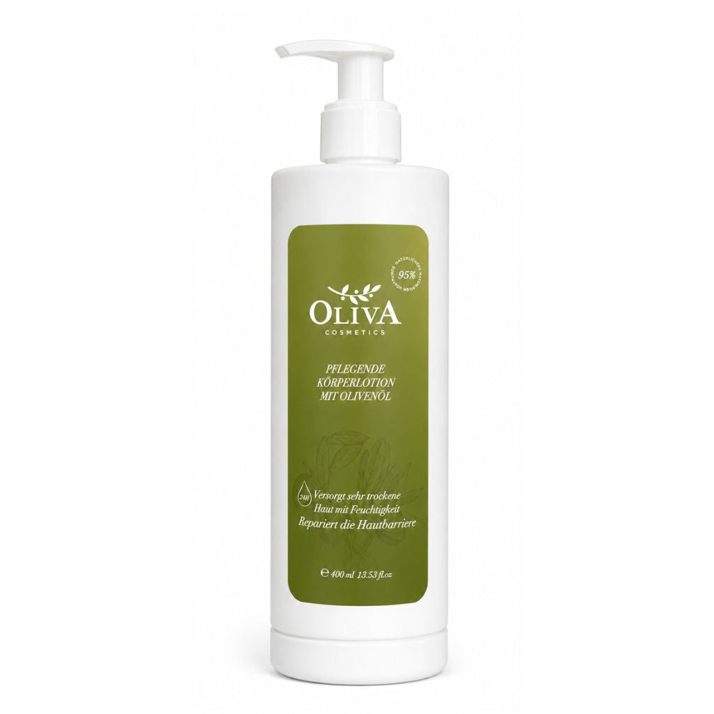 Oliva Cosmetics Pflegende Körperlotion mit Olivenöl 400 ml