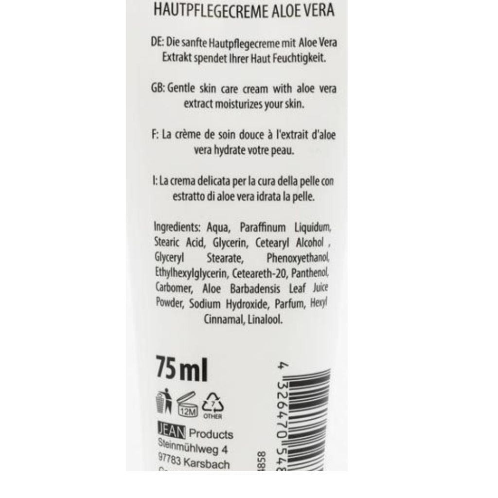 6x75 ml Marvita med Hautpflege-Creme Tube Aloe Vera