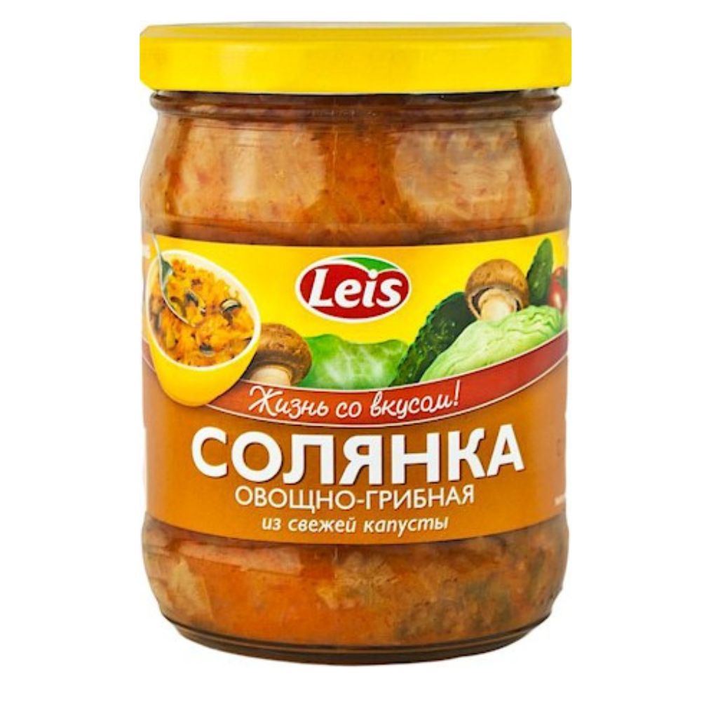 Suppe Soljanka aus Frischkraut mit Pilzen 480g