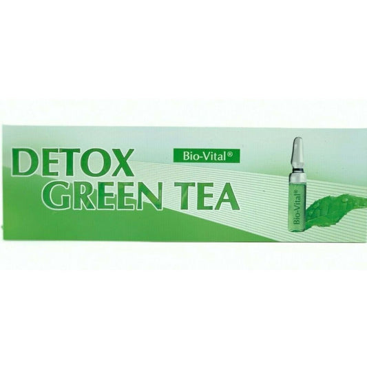 Bio-Vital DETOX Green Tea Hyaluron Säure Anti-Aging Serum Ampullen 15x2ml
