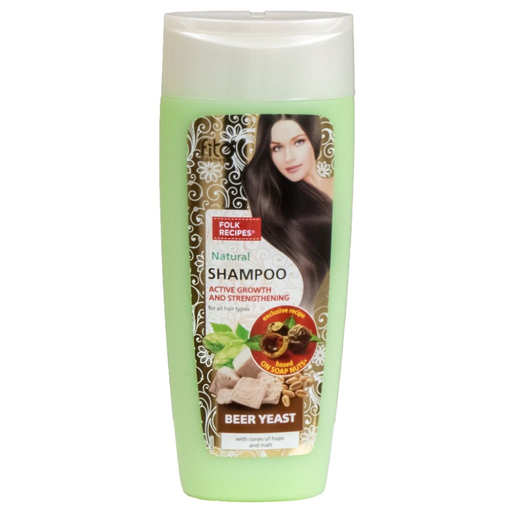 Fitokosmetik Shampoo für alle Haartypen Bierhefe mit Hopfenzapfen + Malz 270 ml