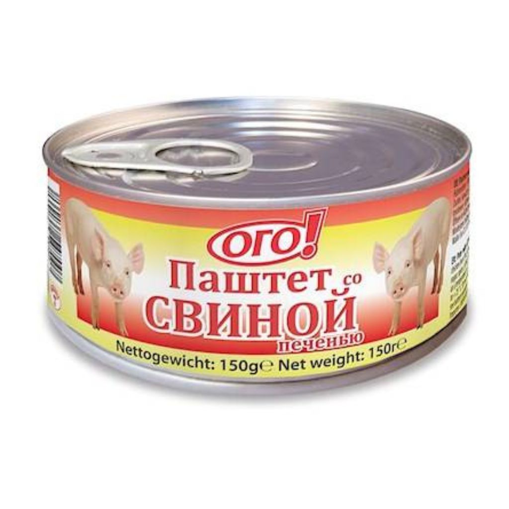 OGO! Pastete mit Schweineleber 150g EO