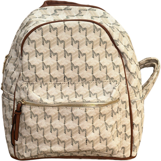 DAMEN City-RUCKSACK Schulter-Tasche Backpack Canvas Optik Reise Bag