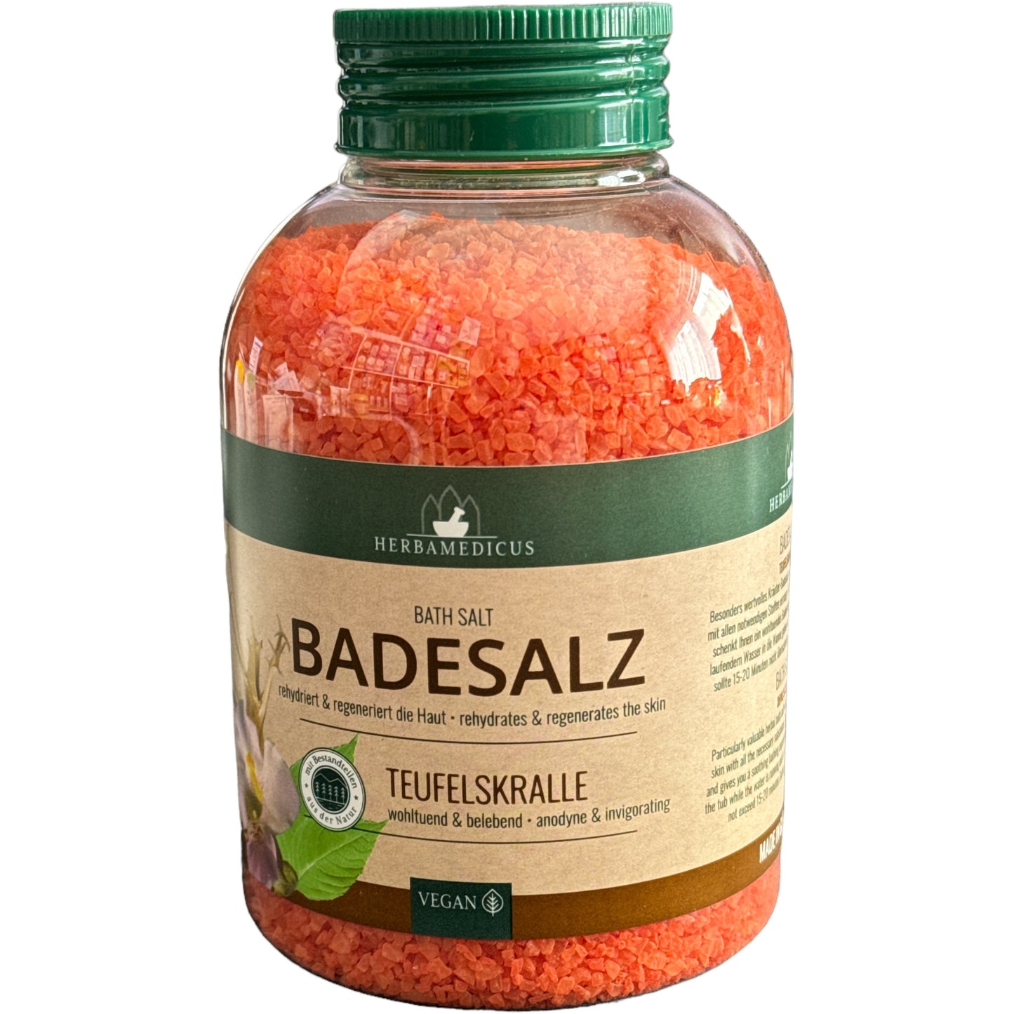 Herbamedicus  Fußpflege Badesalz Teufelskralle 575 g